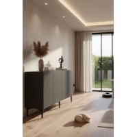 Dulăpior Hanah Home Zeynep 150 Anthracite imaginea #4 — magazin online Desire.md