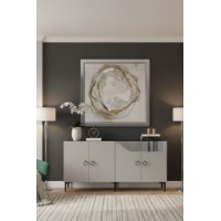 Dulăpior Hanah Home Gama 150 White Silver