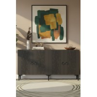 Dulăpior Hanah Home Rain 150 Anthracite imaginea #2 — magazin online Desire.md