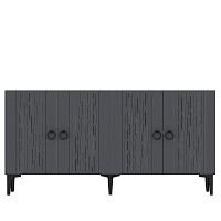 Dulăpior Hanah Home Rain 150 Anthracite imaginea #4 — magazin online Desire.md