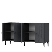 Dulăpior Hanah Home Rain 150 Anthracite imaginea #6 — magazin online Desire.md