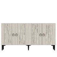 Dulăpior Hanah Home Rain 150 White Travertine imaginea #4 — magazin online Desire.md