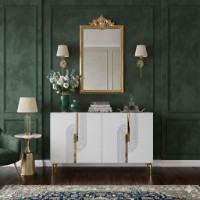 Dulăpior Hanah Home Meyra 120 White Gold imaginea #4 — magazin online Desire.md