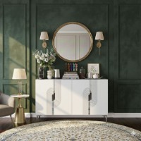Dulăpior Hanah Home Meyra 120 White Silver
