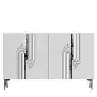 Dulăpior Hanah Home Meyra 120 White Silver imaginea #7 — magazin online Desire.md