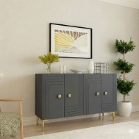 Dulăpior Hanah Home Lessi 120 Anthracite Gold imaginea #2 — magazin online Desire.md