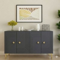 Dulăpior Hanah Home Lessi 120 Anthracite Gold imaginea #3 — magazin online Desire.md