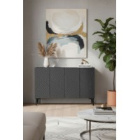 Dulăpior Hanah Home Ferro 120 Anthracite