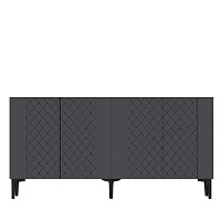 Dulăpior Hanah Home Resso 150 Anthracite imaginea #5 — magazin online Desire.md