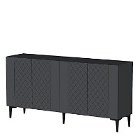 Dulăpior Hanah Home Resso 150 Anthracite imaginea #6 — magazin online Desire.md