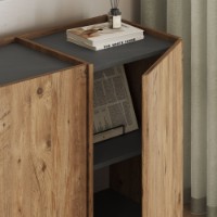 Dulăpior Hanah Home Dorma Atlantic Pine Anthracite imaginea #4 — magazin online Desire.md