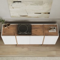 Dulăpior Hanah Home Dorma White Atlantic Pine imaginea #5 — magazin online Desire.md