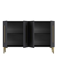 Dulăpior Hanah Home Rany 120 Anthracite Gold imaginea #5 — magazin online Desire.md