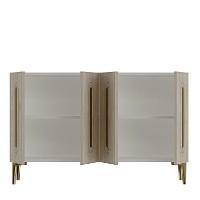 Dulăpior Hanah Home Rany 120 White Travertine Gold imaginea #5 — magazin online Desire.md