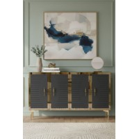 Dulăpior Hanah Home Tuna 120 Anthracite Gold imaginea #2 — magazin online Desire.md