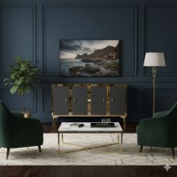 Dulăpior Hanah Home Tuna 120 Anthracite Gold imaginea #5 — magazin online Desire.md