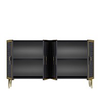 Dulăpior Hanah Home Tuna 120 Anthracite Gold imaginea #9 — magazin online Desire.md