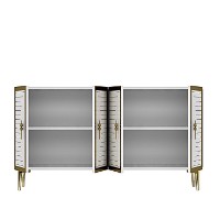 Dulăpior Hanah Home Tuna 120 White Gold imaginea #8 — magazin online Desire.md