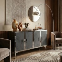 Dulăpior Hanah Home Tuna 120 Anthracite Silver imaginea #6 — magazin online Desire.md