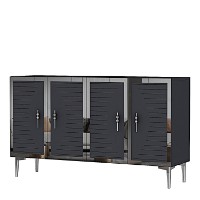 Dulăpior Hanah Home Tuna 120 Anthracite Silver imaginea #7 — magazin online Desire.md