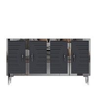 Dulăpior Hanah Home Tuna 120 Anthracite Silver imaginea #8 — magazin online Desire.md