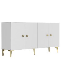 Dulăpior Hanah Home Simple 150 White Gold imaginea #5 — magazin online Desire.md
