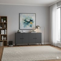 Dulăpior Hanah Home Pella 150 Anthracite