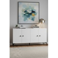 Dulăpior Hanah Home Pella 150 White imaginea #2 — magazin online Desire.md