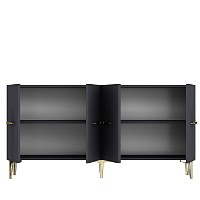 Dulăpior Hanah Home Ida 150 Anthracite Gold imaginea #8 — magazin online Desire.md