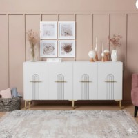 Тумба Hanah Home Ida 150 White Gold фото №3 — интернет-магазин Desire.md