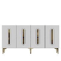 Dulăpior Hanah Home Rany 150 White Gold imaginea #5 — magazin online Desire.md