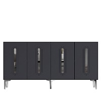 Dulăpior Hanah Home Rany 150 Anthracite Silver imaginea #4 — magazin online Desire.md