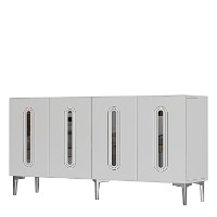 Dulăpior Hanah Home Rany 150 White Silver imaginea #3 — magazin online Desire.md