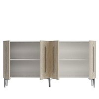 Dulăpior Hanah Home Rany 150 White Travertine Silver imaginea #5 — magazin online Desire.md