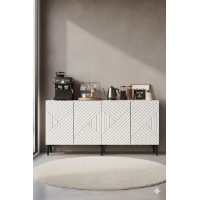 Dulăpior Hanah Home Ferro 150 White imaginea #3 — magazin online Desire.md