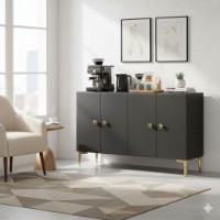 Dulăpior Hanah Home Simple 120 Anthracite imaginea #3 — magazin online Desire.md