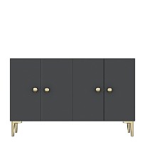 Dulăpior Hanah Home Simple 120 Anthracite imaginea #6 — magazin online Desire.md