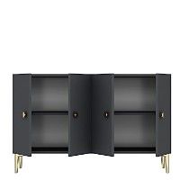 Dulăpior Hanah Home Simple 120 Anthracite imaginea #7 — magazin online Desire.md
