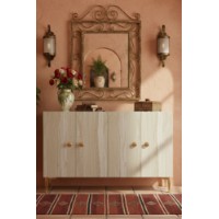 Dulăpior Hanah Home Simple 120 White Travertine imaginea #2 — magazin online Desire.md