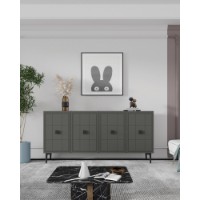 Dulăpior Hanah Home Yuka 120 Anthracite