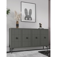 Dulăpior Hanah Home Yuka 120 Anthracite imaginea #4 — magazin online Desire.md