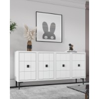 Dulăpior Hanah Home Yuka 120 White imaginea #3 — magazin online Desire.md