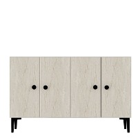 Dulăpior Hanah Home Pella 120 White Travertine imaginea #6 — magazin online Desire.md