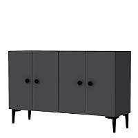 Dulăpior Hanah Home Pella 120 Anthracite imaginea #5 — magazin online Desire.md