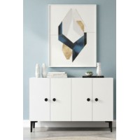 Dulăpior Hanah Home Pella 120 White imaginea #2 — magazin online Desire.md