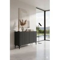 Dulăpior Hanah Home Zeynep 120 Anthracite imaginea #2 — magazin online Desire.md