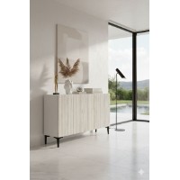 Dulăpior Hanah Home Zeynep 120 White Travertine imaginea #2 — magazin online Desire.md