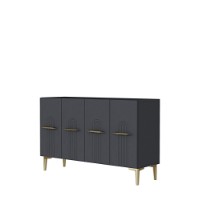 Dulăpior Hanah Home Ida 120 Anthracite Gold imaginea #4 — magazin online Desire.md