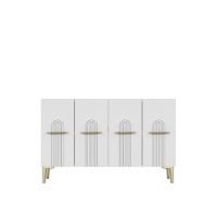 Dulăpior Hanah Home Ida 120 White Gold imaginea #5 — magazin online Desire.md