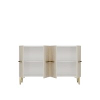 Dulăpior Hanah Home Ida 120 White Travertine Gold imaginea #6 — magazin online Desire.md